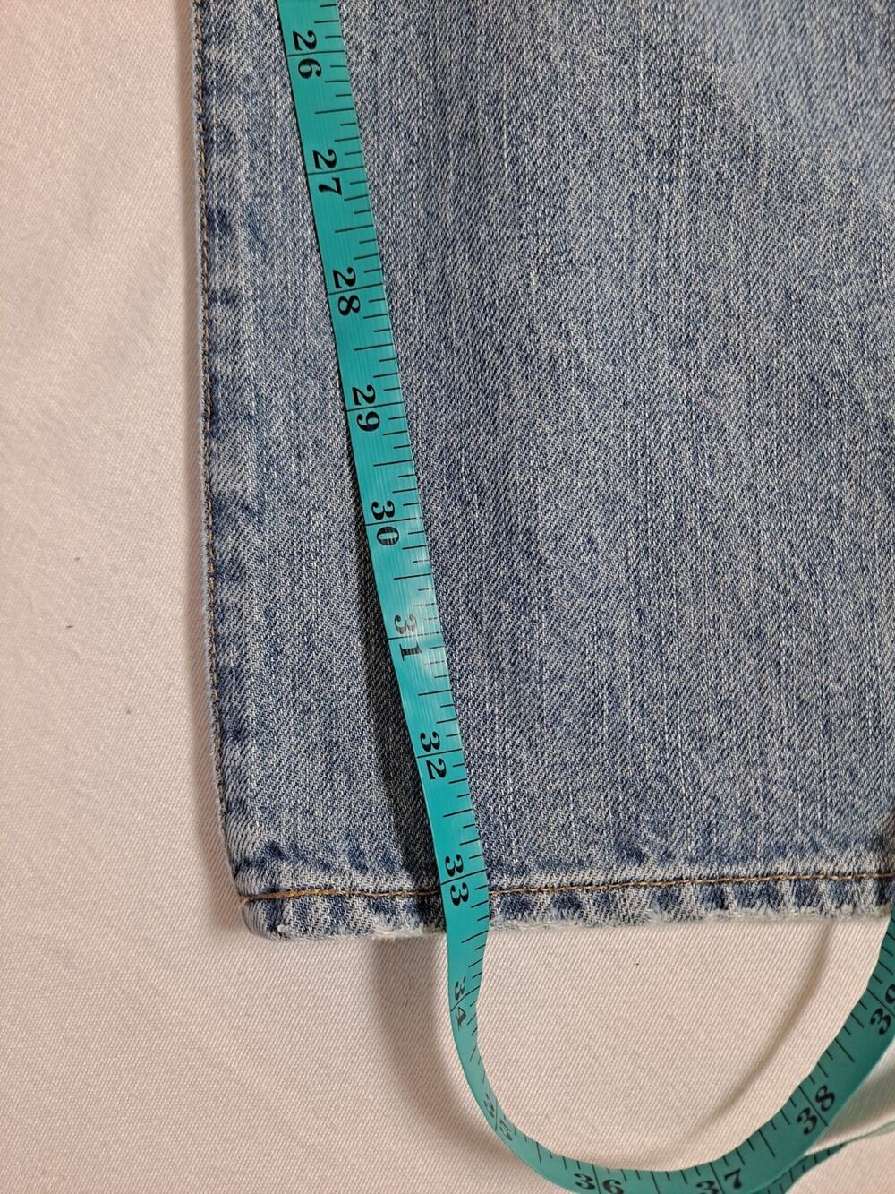 Polo Ralph Lauren Men's Jeans Size 40 x 32 Distressed Straight 100% Cotton - Picture 12 of 14